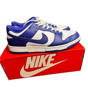 Nike Dunk Low Blue & White Concord Size Men's 11.5